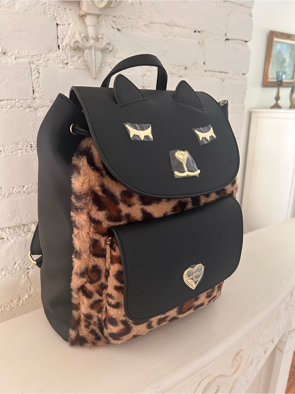 LUV Betsey Johnson Cat Faux Leather Backpack
NWT - Picture 6 of 14